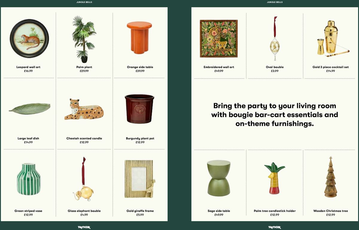 TK Maxx Christmas Offers from 18 August