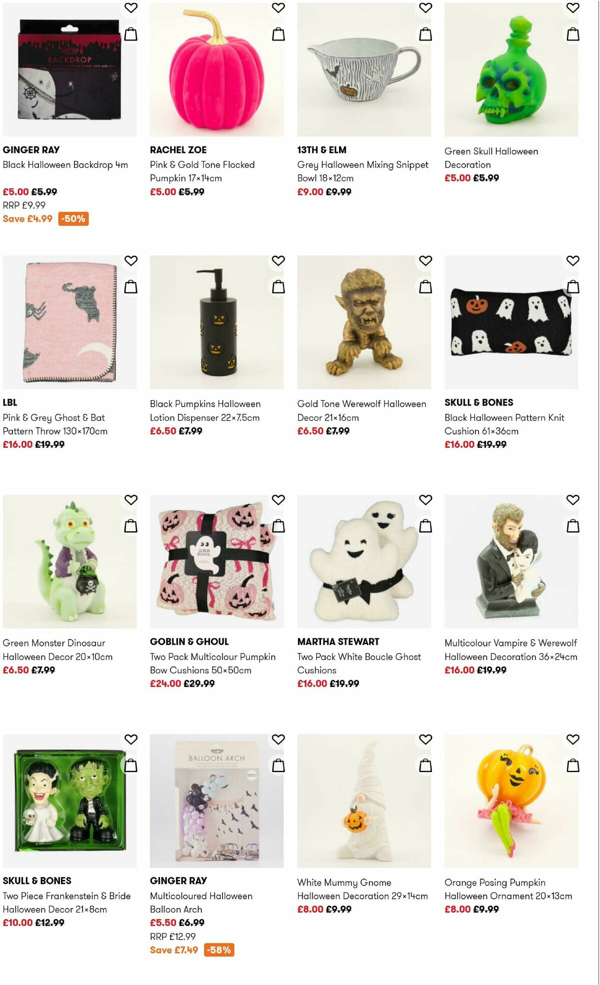 TK Maxx Halloween Offers from 25 September