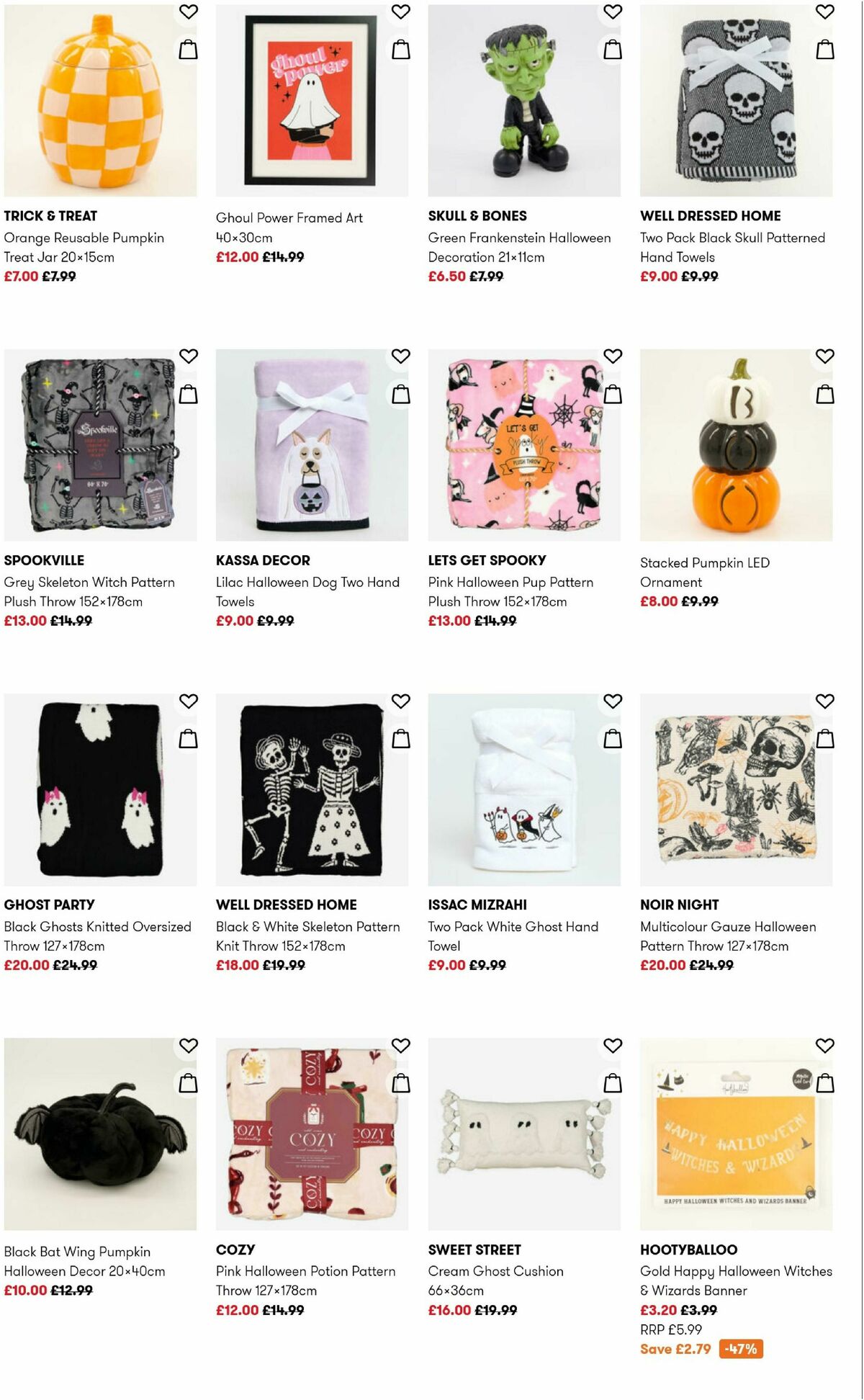 TK Maxx Halloween Offers from 25 September