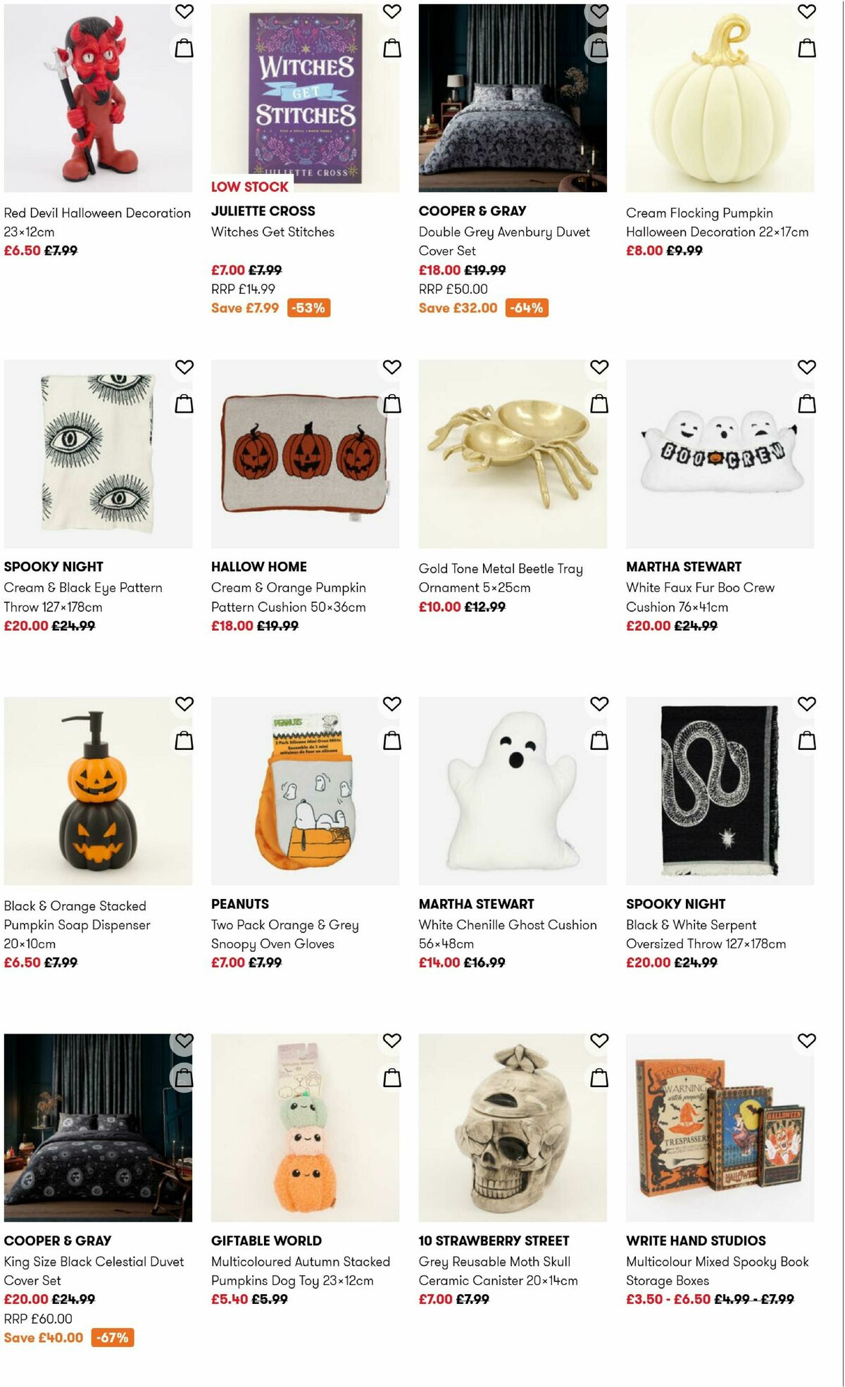 TK Maxx Halloween Offers from 25 September
