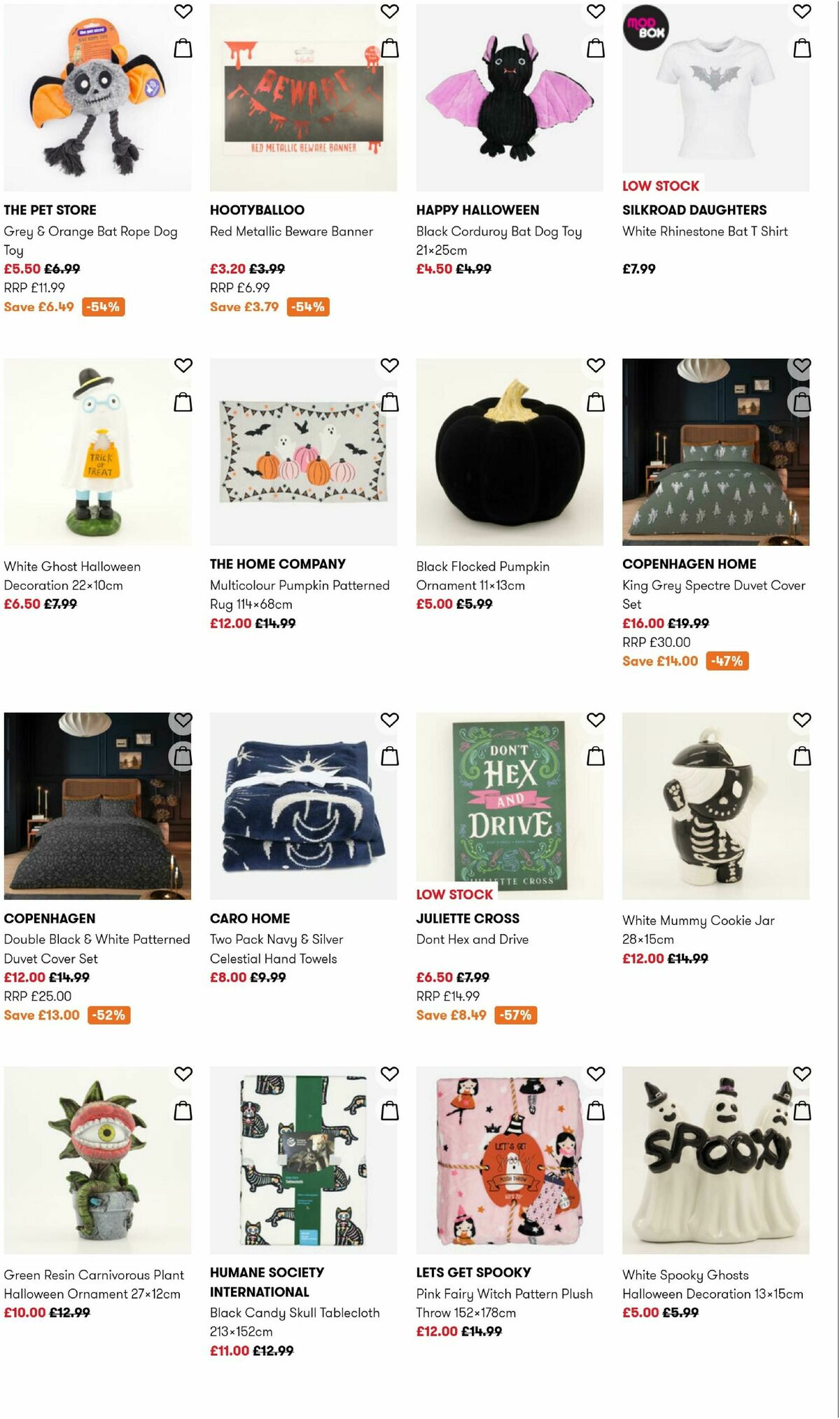 TK Maxx Halloween Offers from 25 September