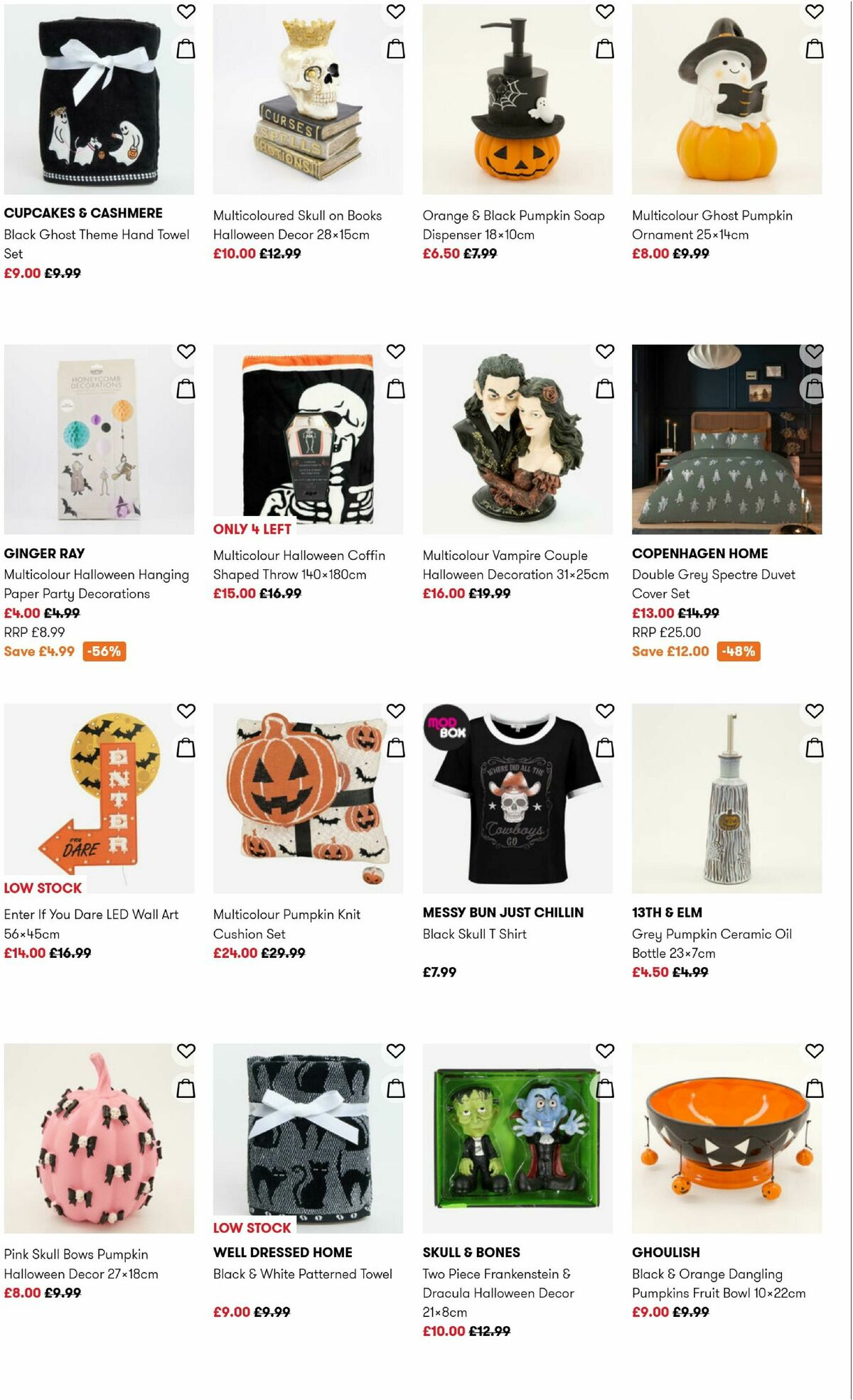 TK Maxx Halloween Offers from 25 September