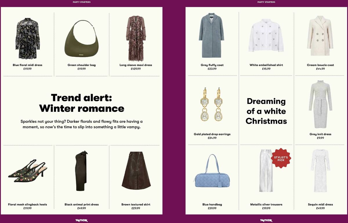 TK Maxx Christmas Offers from 24 October