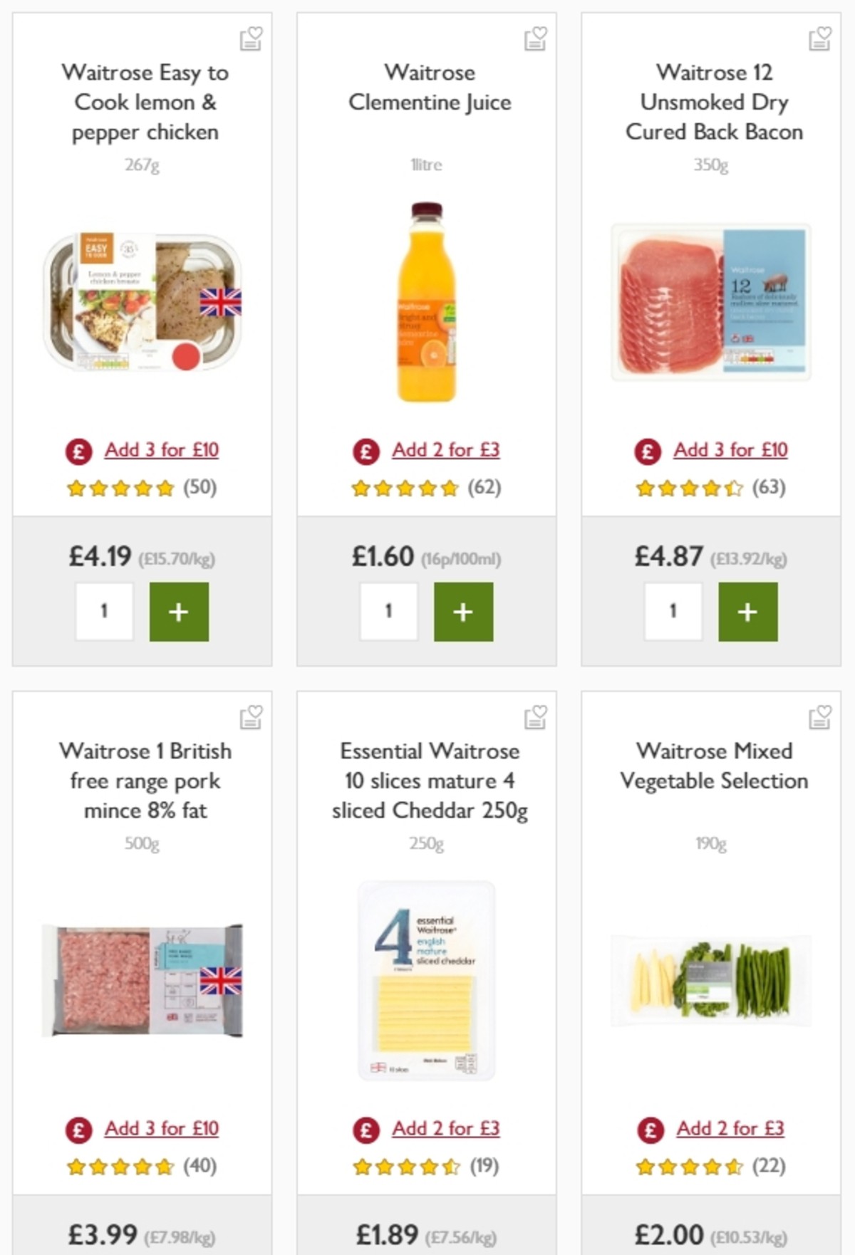 Waitrose Offers from 9 May