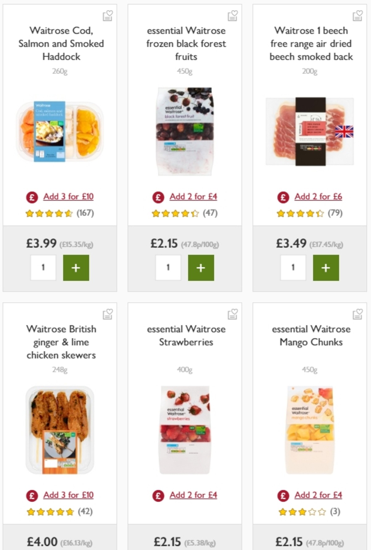 Waitrose Offers from 9 May