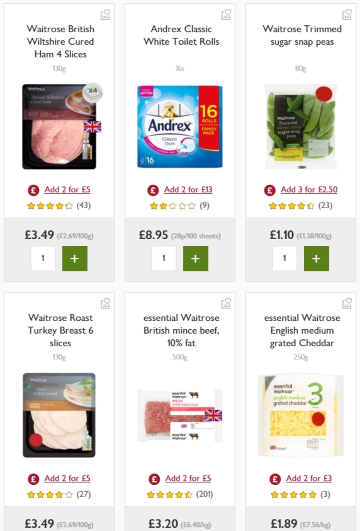 Waitrose Offers from 9 May