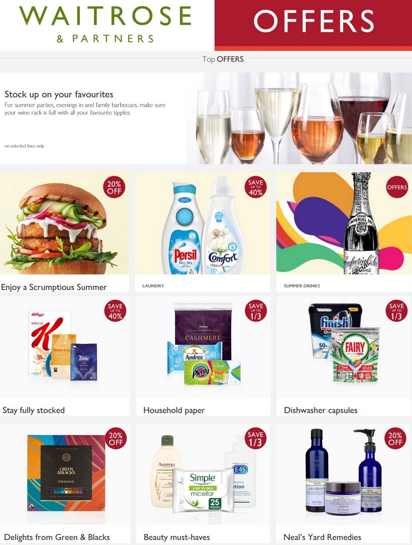 Waitrose Offers from 30 May