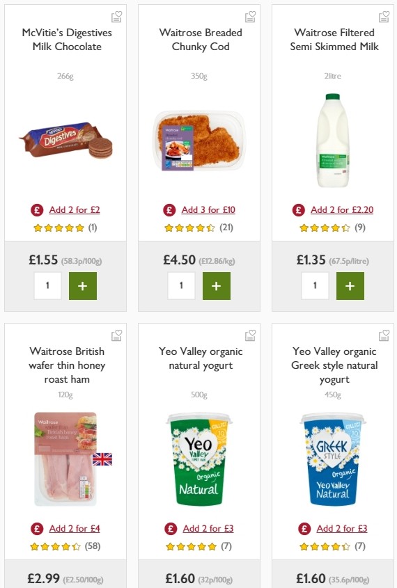 Waitrose Offers from 6 June
