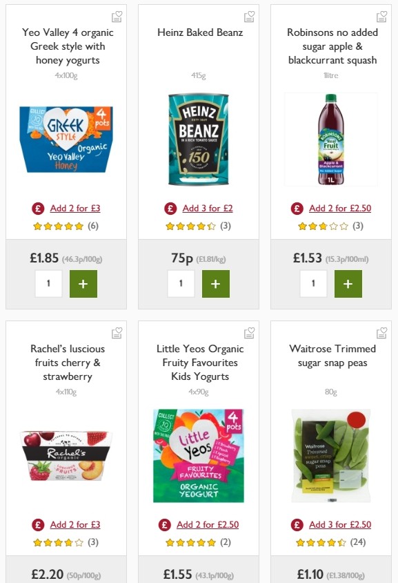 Waitrose Offers from 6 June