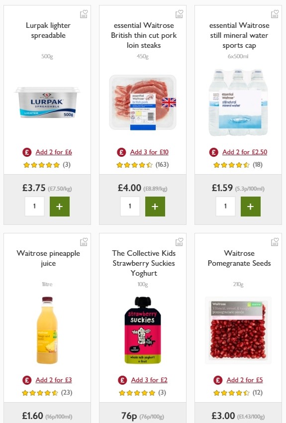 Waitrose Offers from 6 June