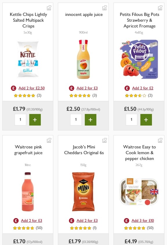 Waitrose Offers from 6 June