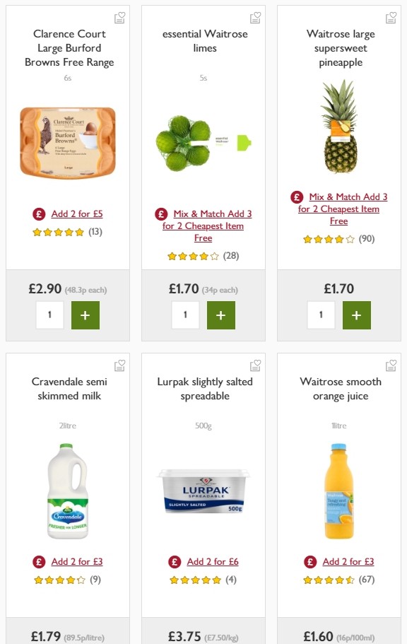 Waitrose Offers from 6 June