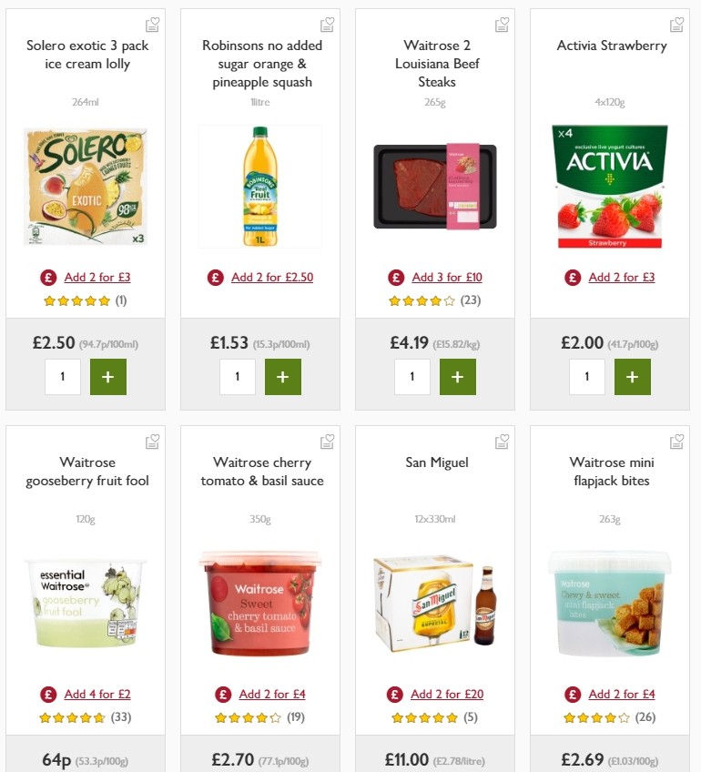 Waitrose Offers from 21 June