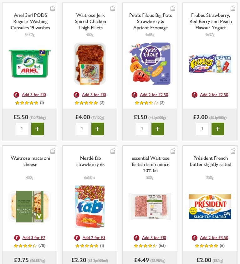 Waitrose Offers from 4 July