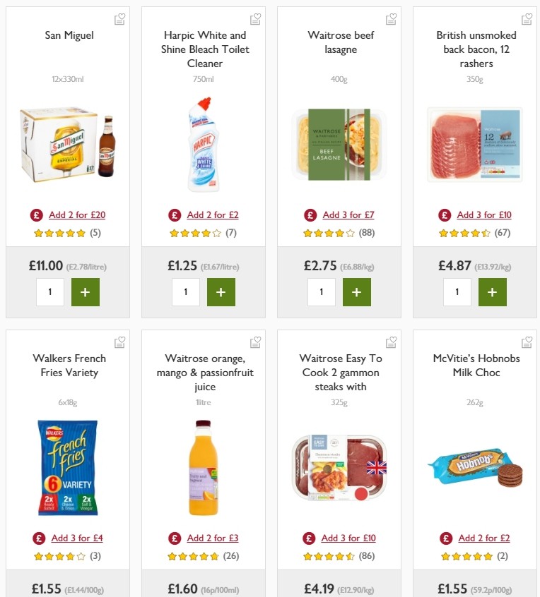 Waitrose Offers from 4 July