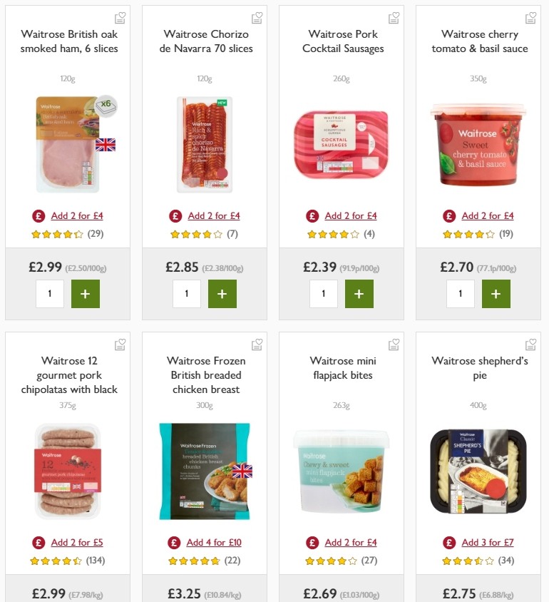 Waitrose Offers from 4 July