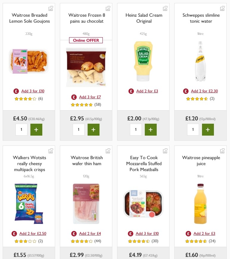 Waitrose Offers from 23 July