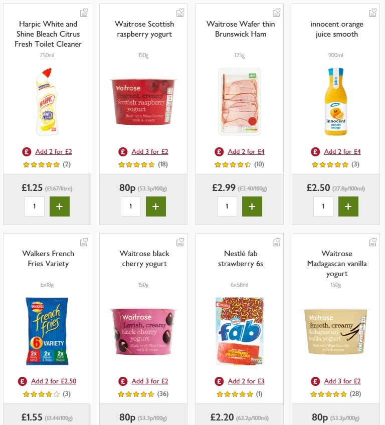 Waitrose Offers from 23 July