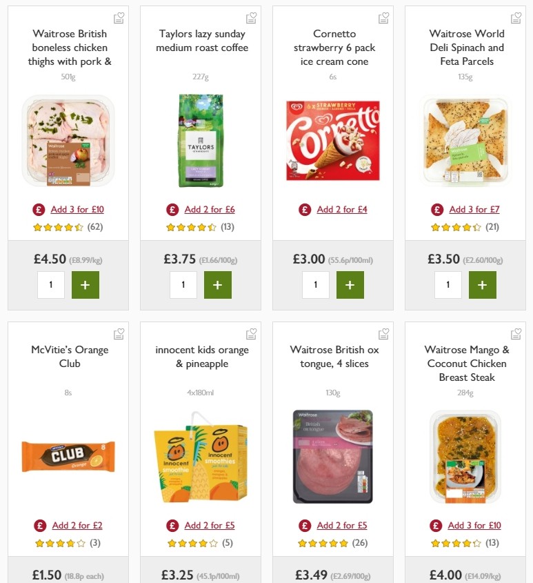 Waitrose Offers from 23 July