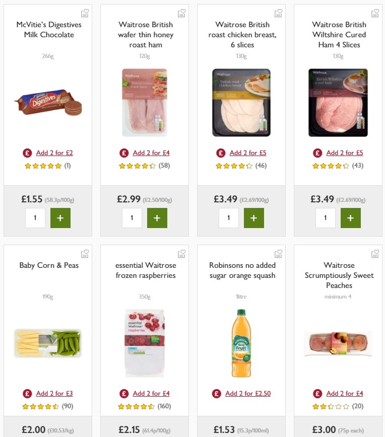 Waitrose Offers from 23 July