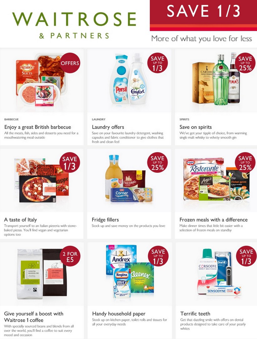 Waitrose Offers from 8 August