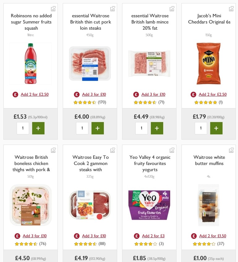 Waitrose Offers from 8 August