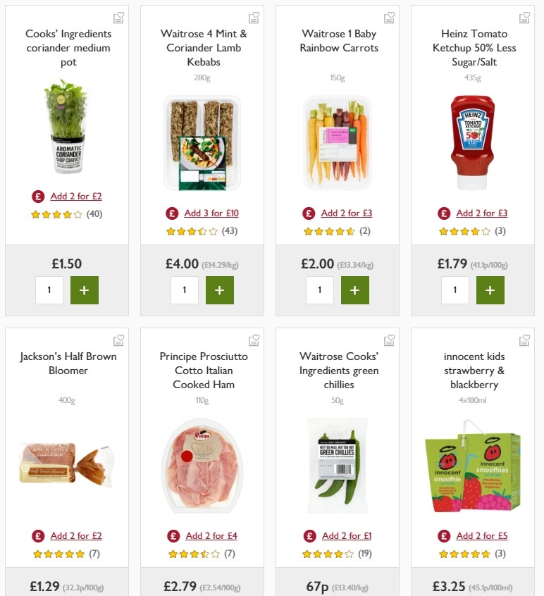 Waitrose Offers from 8 August