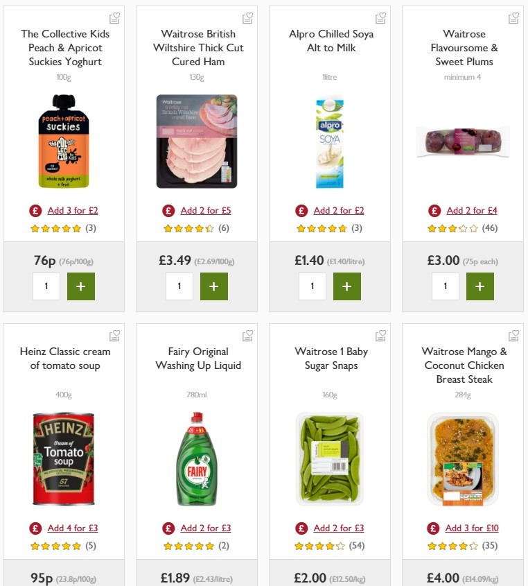Waitrose Offers from 8 August