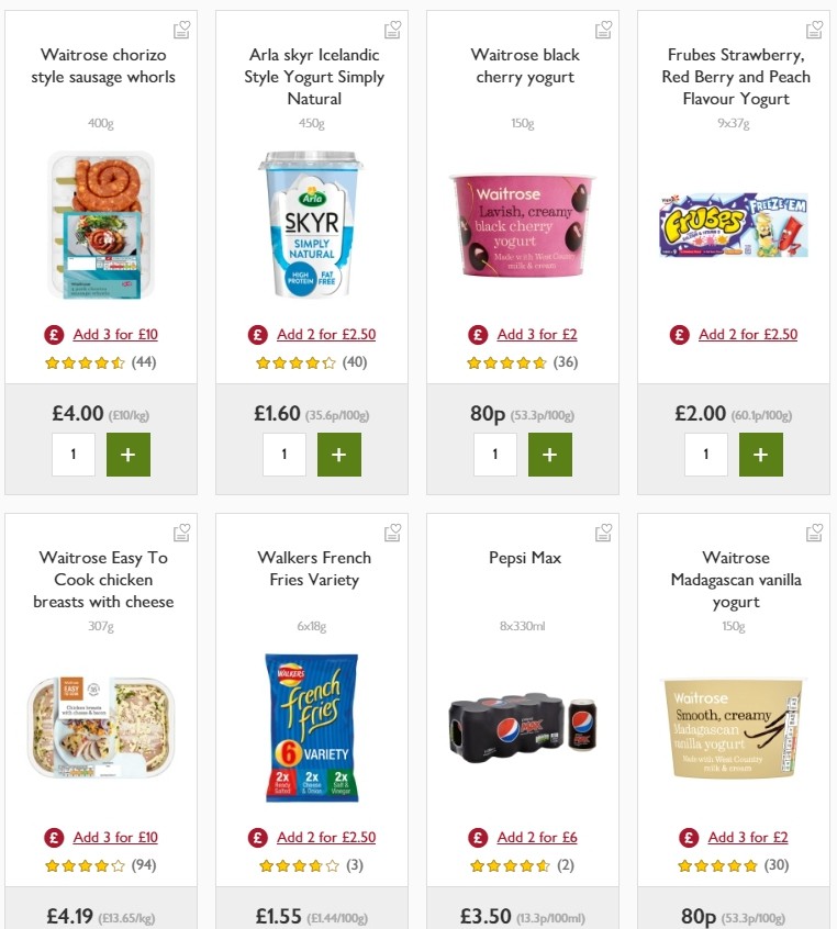 Waitrose Offers from 8 August