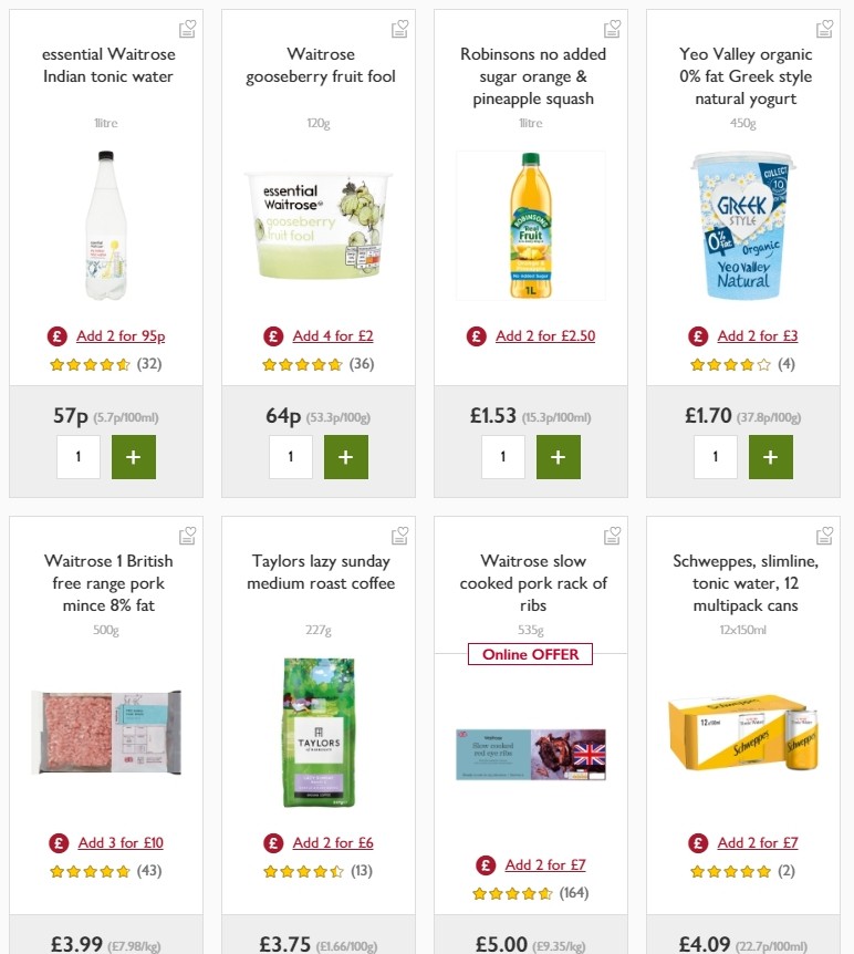 Waitrose Offers from 8 August