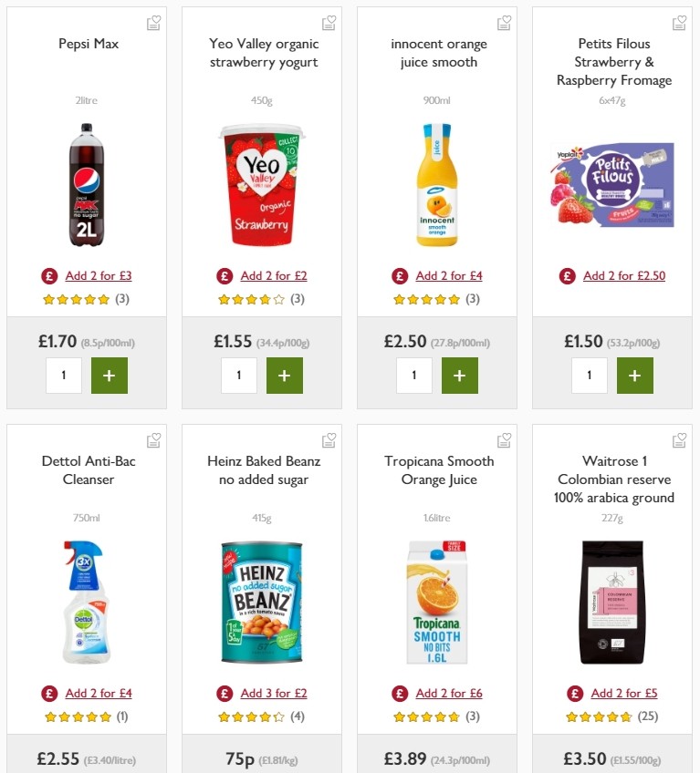 Waitrose Offers from 8 August