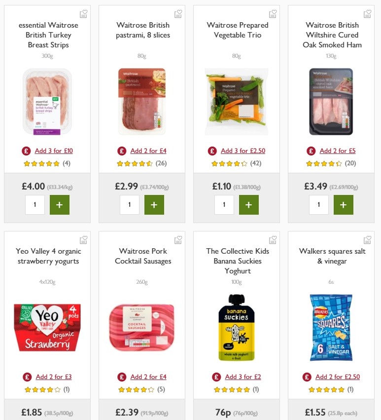Waitrose Offers from 8 August