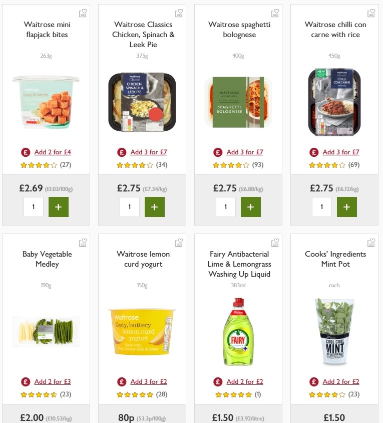 Waitrose Offers from 8 August