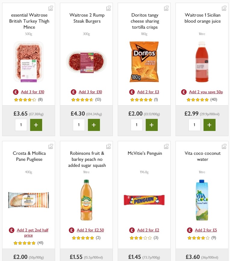 Waitrose Offers from 8 August