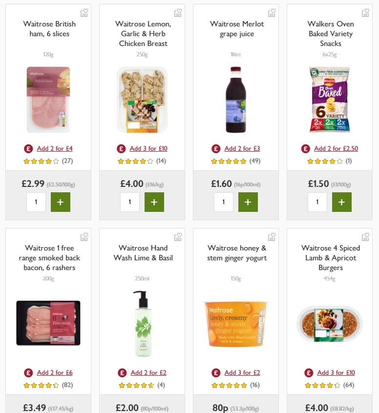 Waitrose Offers from 8 August