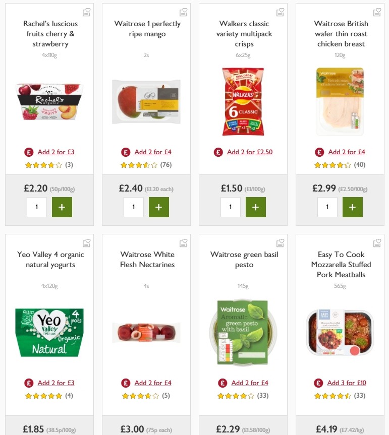 Waitrose Offers from 8 August