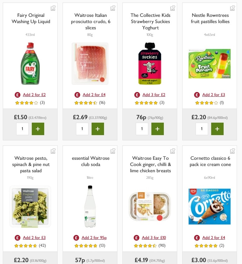 Waitrose Offers from 8 August