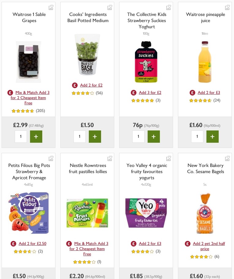Waitrose Offers from 15 August