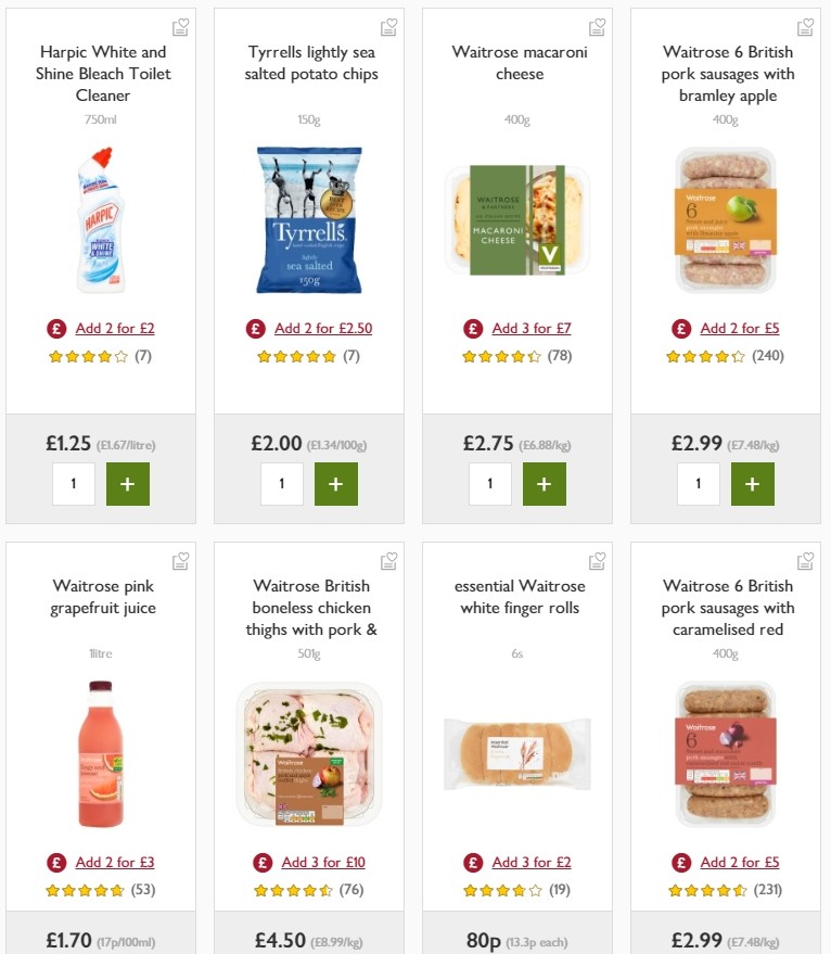 Waitrose Offers from 15 August