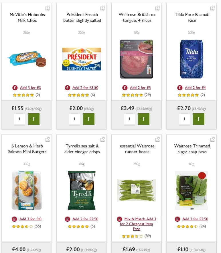 Waitrose Offers from 15 August