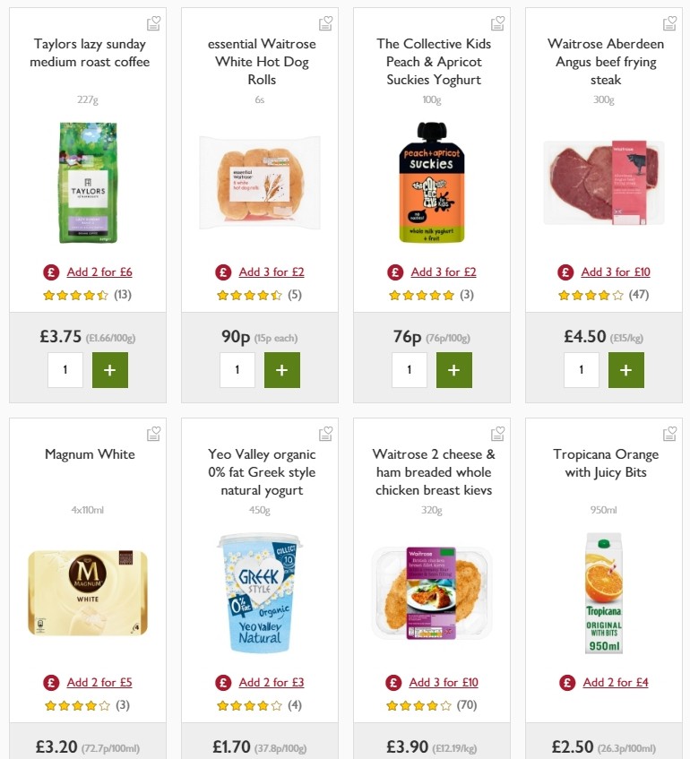 Waitrose Offers from 15 August