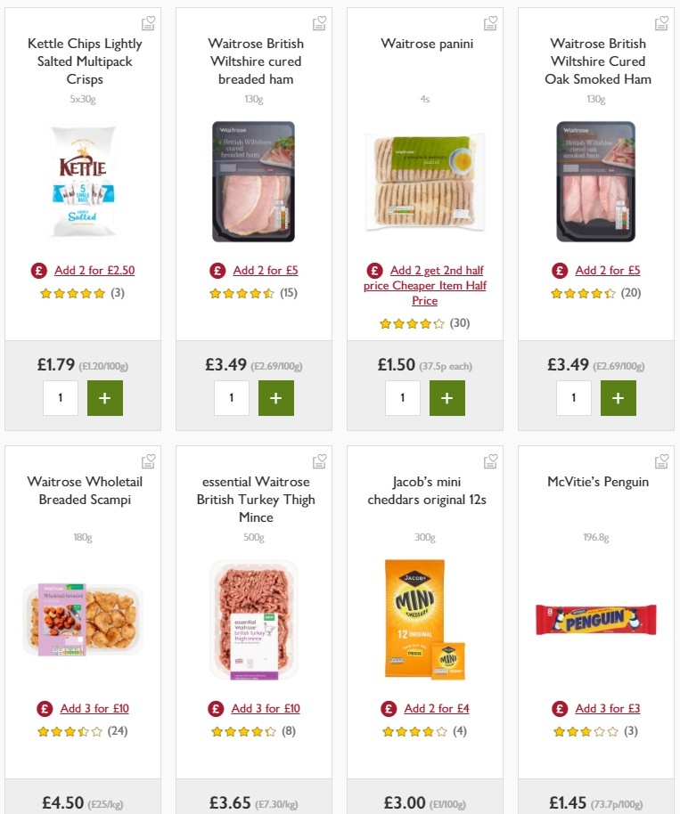Waitrose Offers from 15 August