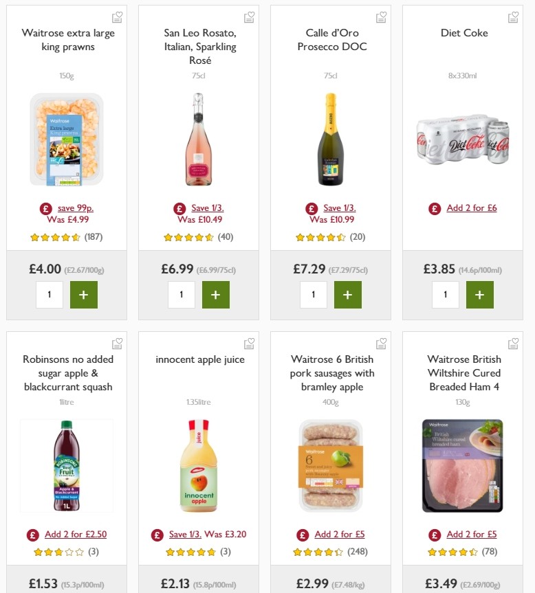 Waitrose Offers from 30 August