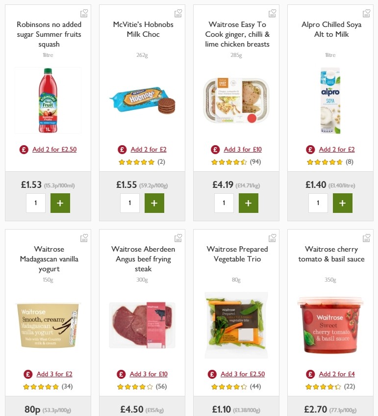 Waitrose Offers from 18 September