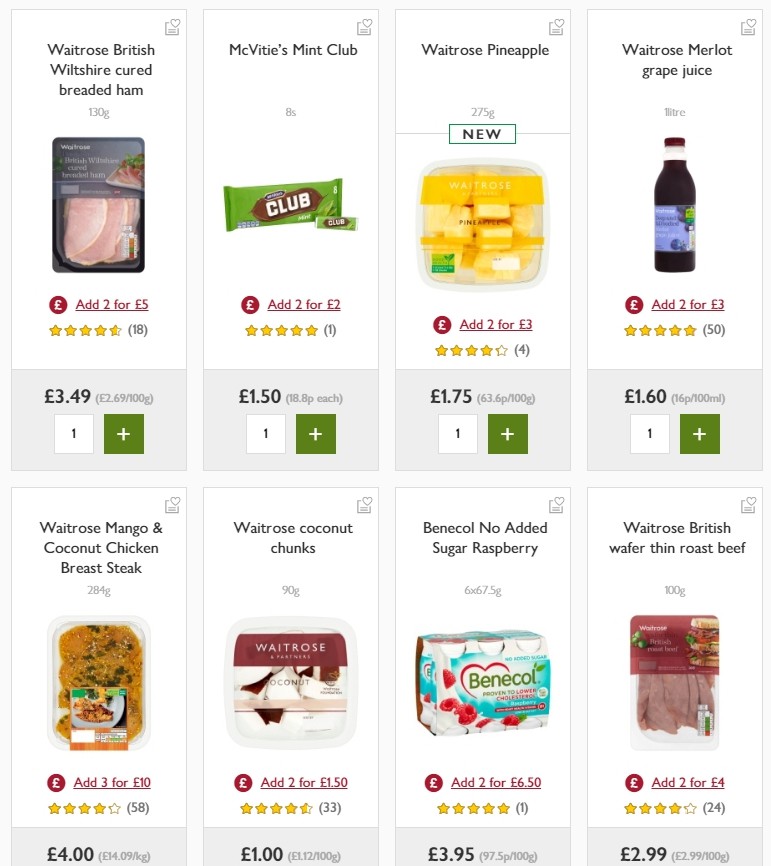 Waitrose Offers from 18 September