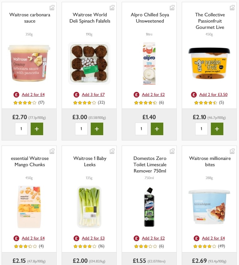 Waitrose Offers from 18 September