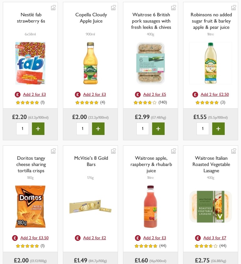 Waitrose Offers from 18 September