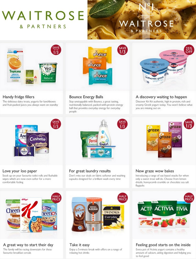 Waitrose Offers from 3 October