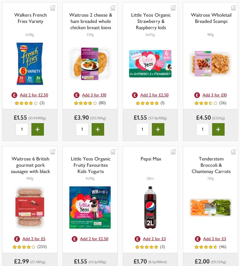 Waitrose Offers from 3 October