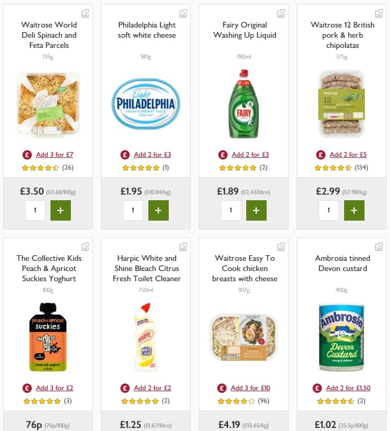 Waitrose Offers from 3 October